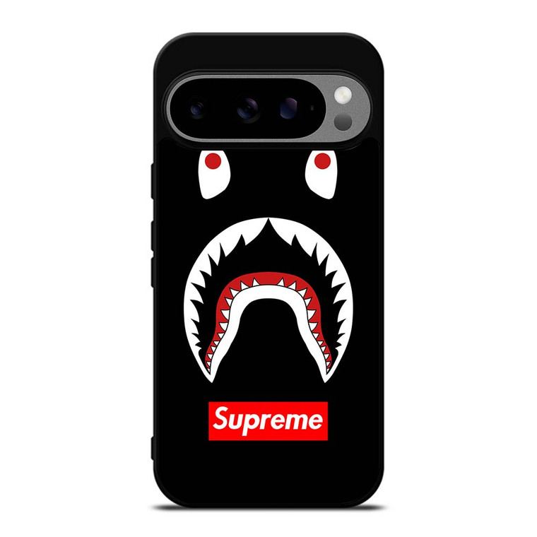 BAPE CAMO SHARK SUPREME BLACK Google Pixel 9 Pro XL Case Cover