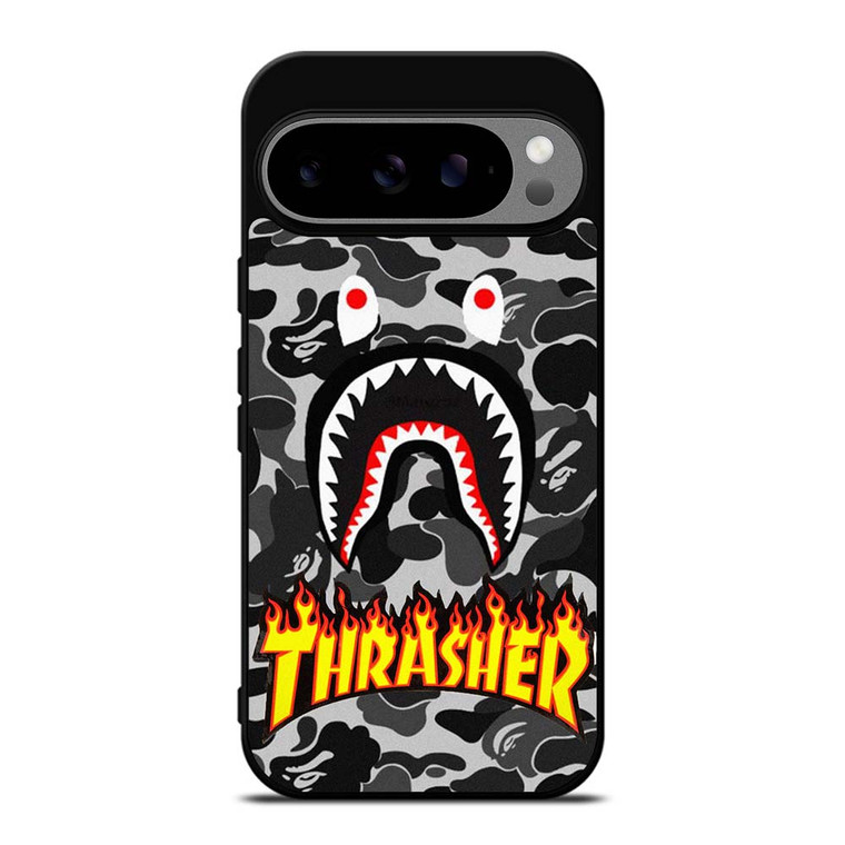BAPE SHARK THRASHER Google Pixel 9 Pro XL Case Cover BAPE SHARK THRASHER Google Pixel 9 Pro XL Case Cover