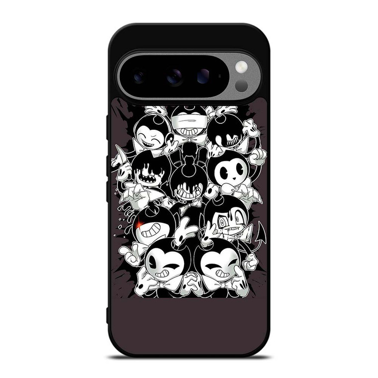 BENDY AND THE INK MACHINE COLLAGE Google Pixel 9 Pro XL Case Cover BENDY AND THE INK MACHINE COLLAGE Google Pixel 9 Pro XL Case Cover