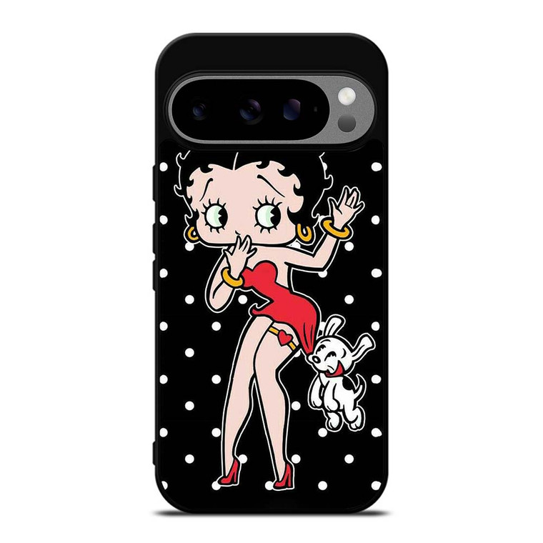 BETTY BOOP POLKA DOT CARTOON  Google Pixel 9 Pro XL Case Cover