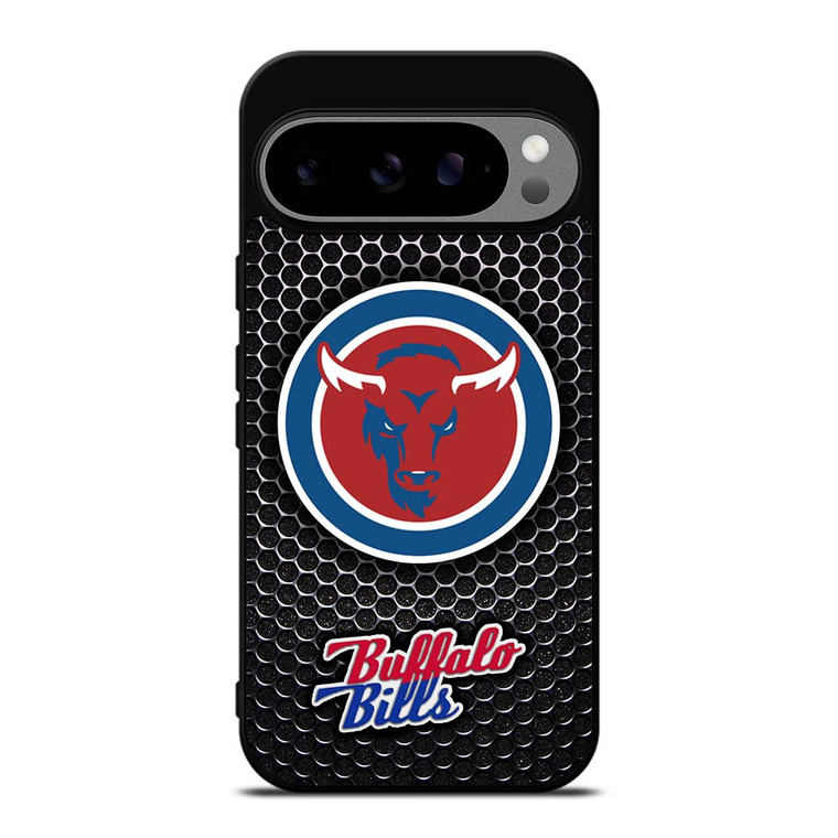 BUFFALO BILLS METAL LOGO Google Pixel 9 Pro XL Case Cover BUFFALO BILLS METAL LOGO Google Pixel 9 Pro XL Case Cover