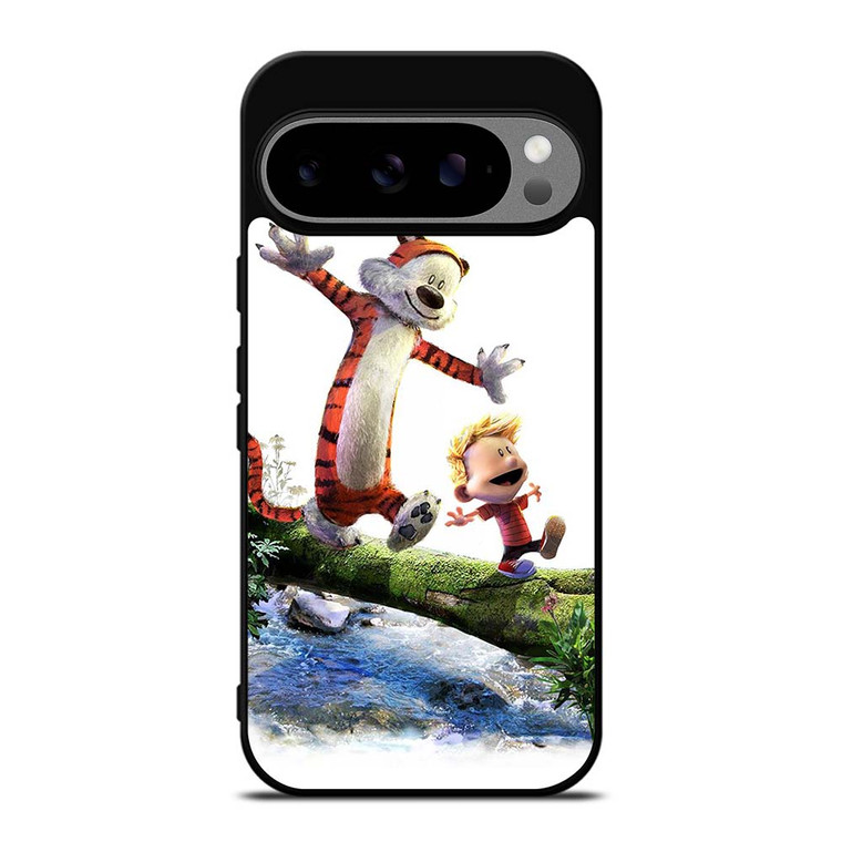 CALVIN AND HOBBES RIVER WOOD Google Pixel 9 Pro XL Case Cover