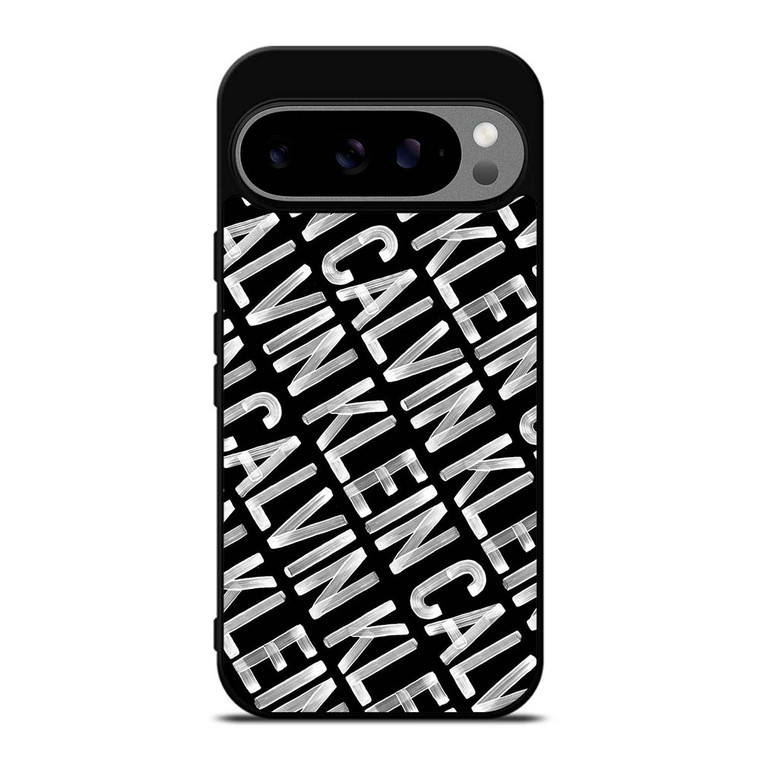 CALVIN KLEIN LOGO PATTERN Google Pixel 9 Pro XL Case Cover