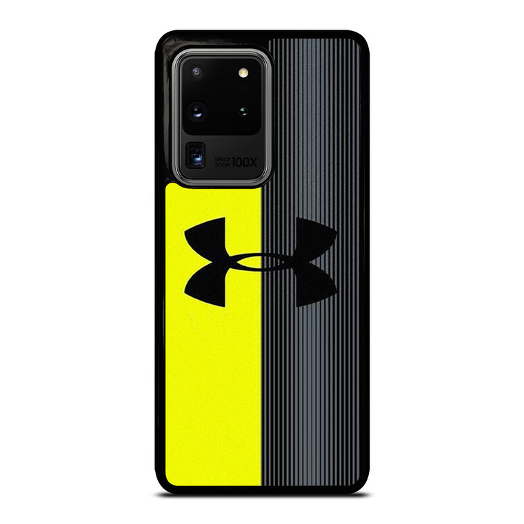 UNDER ARMOUR YELLOW STRIPE Samsung Galaxy S20 Ultra Case Cover