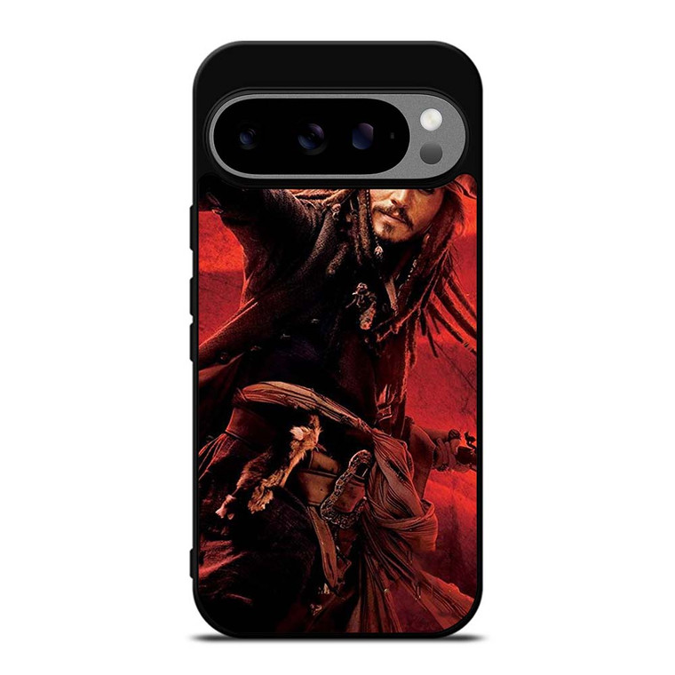 CAPTAIN JACK PIRATES OF THE CARIBBEAN POSTER Google Pixel 9 Pro XL Case Cover CAPTAIN JACK PIRATES OF THE CARIBBEAN POSTER Google Pixel 9 Pro XL Case Cover