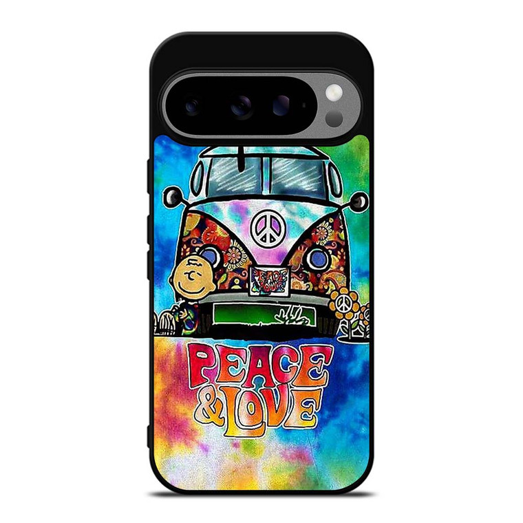CHARLIE BROWN PEANUTS PEACE LOVE Google Pixel 9 Pro XL Case Cover