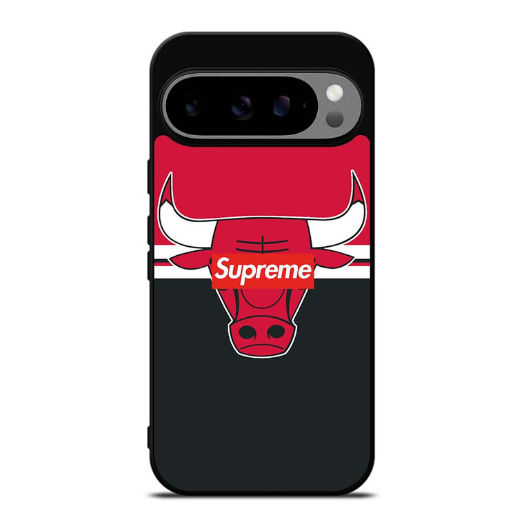 CHICAGO BULLS SUPREME LOGO Google Pixel 9 Pro XL Case Cover