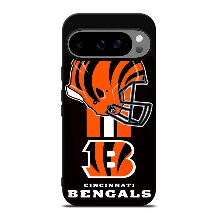 CINCINNATI BENGALS NFL HELMET Google Pixel 9 Pro XL Case Cover