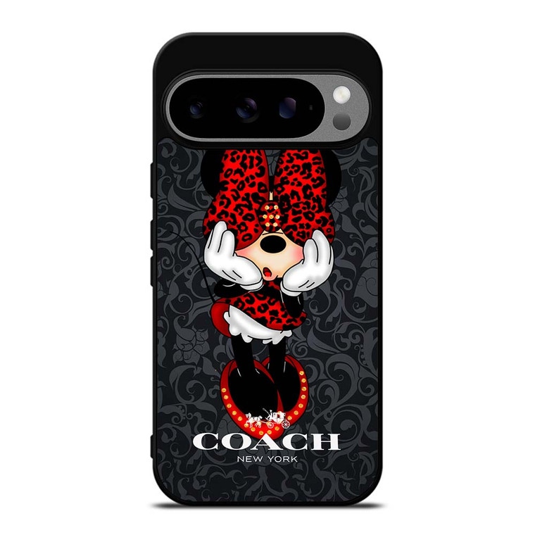 COACH MINNIE MOUSE CARTOON Google Pixel 9 Pro XL Case Cover COACH MINNIE MOUSE CARTOON Google Pixel 9 Pro XL Case Cover