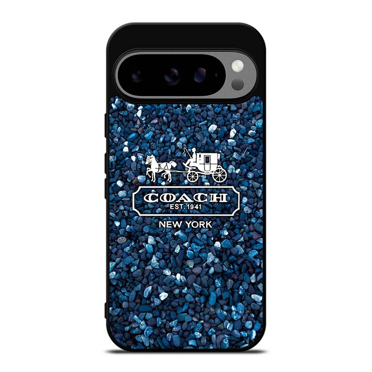 COACH NEW YORK BLUE STONE Google Pixel 9 Pro XL Case Cover