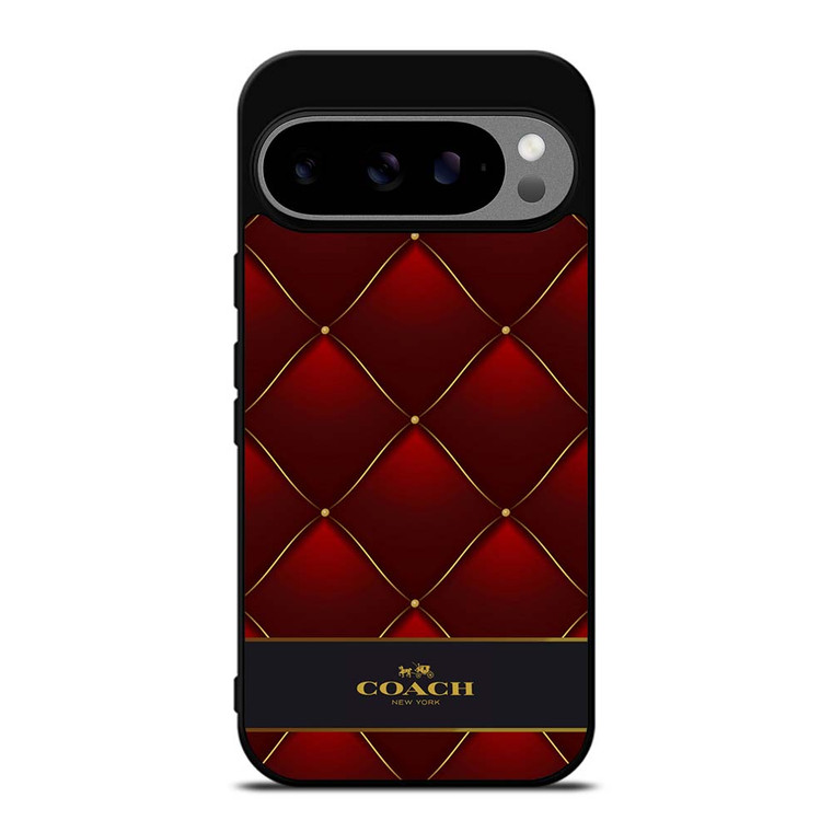 COACH NEW YORK RED GOLD Google Pixel 9 Pro XL Case Cover