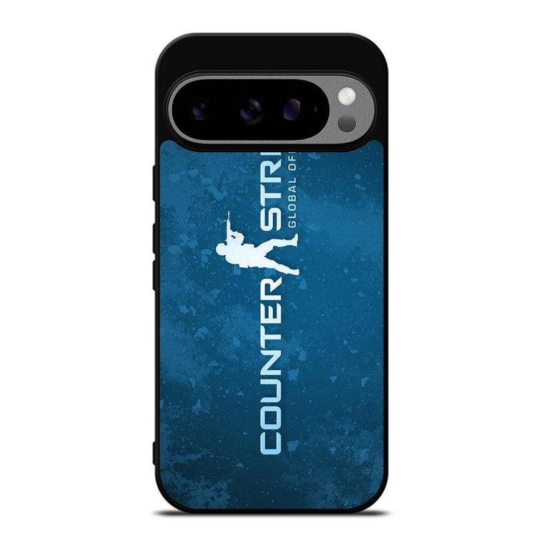 COUNTER STRIKE CSGO LOGO BLUE Google Pixel 9 Pro XL Case Cover COUNTER STRIKE CSGO LOGO BLUE Google Pixel 9 Pro XL Case Cover