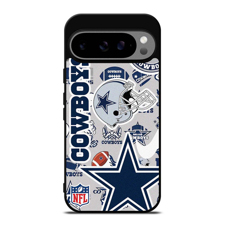 DALLAS COWBOYS NFL STICKER BOMB Google Pixel 9 Pro XL Case Cover