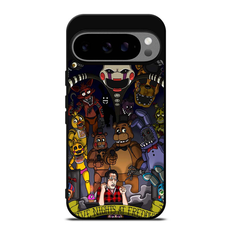 FIVE NIGHTS AT FREDDY'S ALL CHARACTERS Google Pixel 9 Pro XL Case Cover