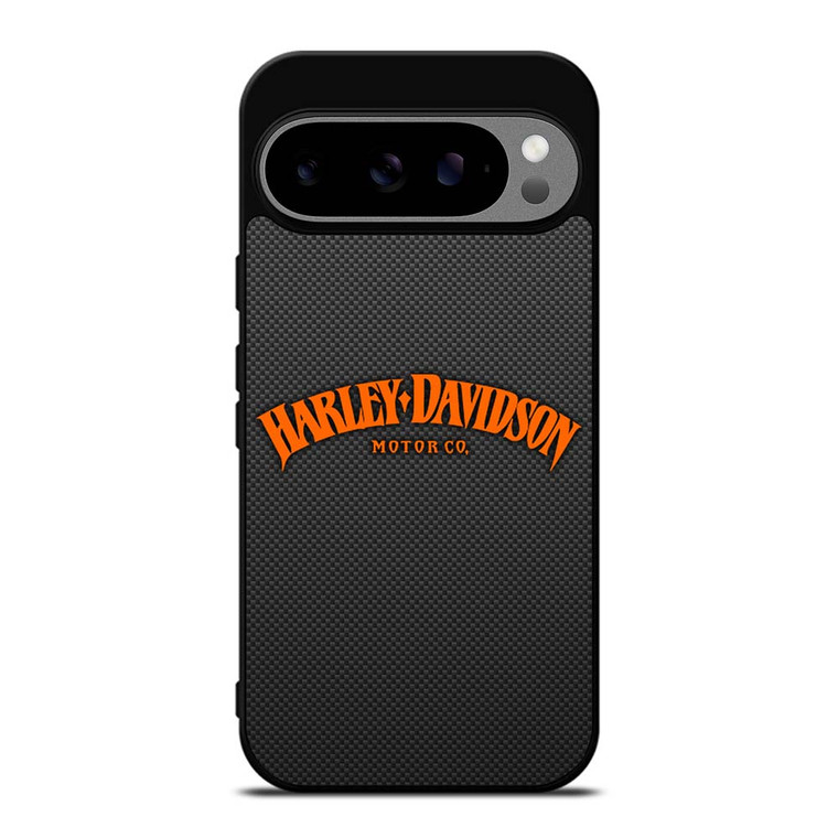 HARLEY DAVIDSON MOTOR CO CARBON Google Pixel 9 Pro XL Case Cover