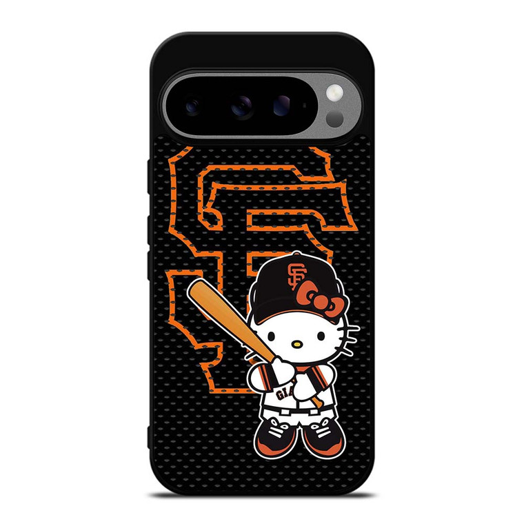 HELLO KITTY SAN FRANCISCO GIANTS MLB Google Pixel 9 Pro XL Case Cover
