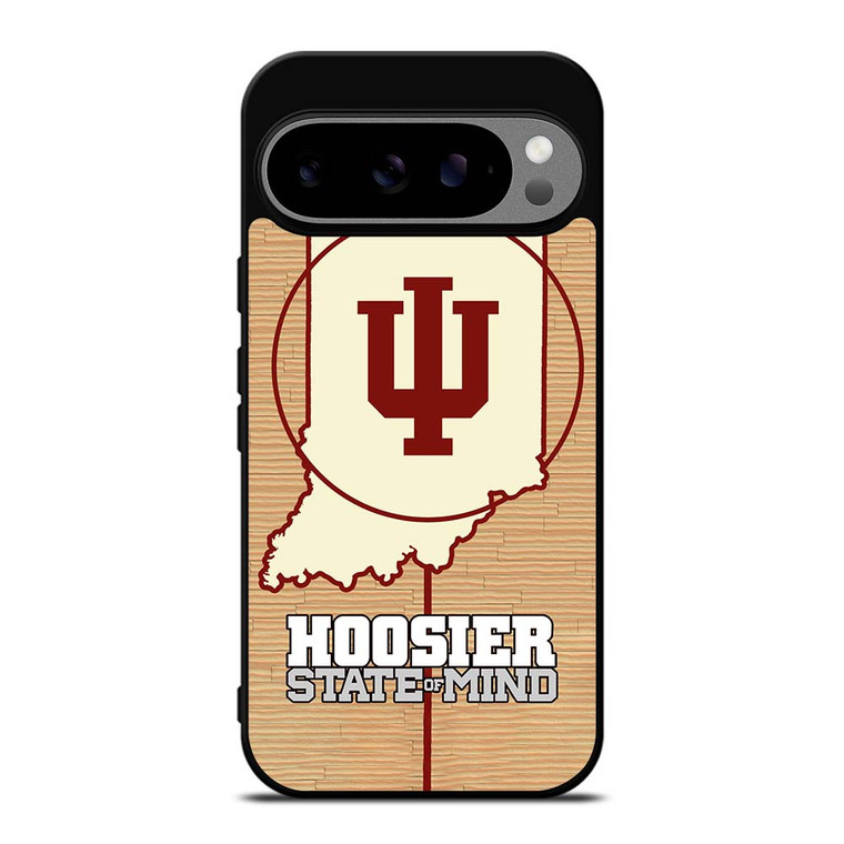 HOOSIER STATE OF MIND INDIANA WOODEN LOGO Google Pixel 9 Pro XL Case Cover