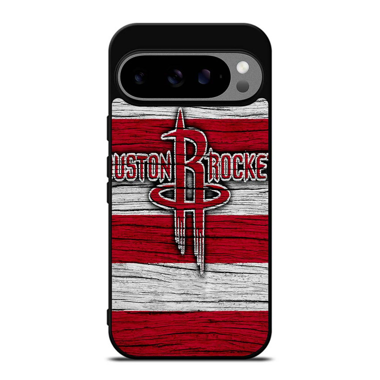 HOUSTON ROCKETS WOODEN LOGO Google Pixel 9 Pro XL Case Cover