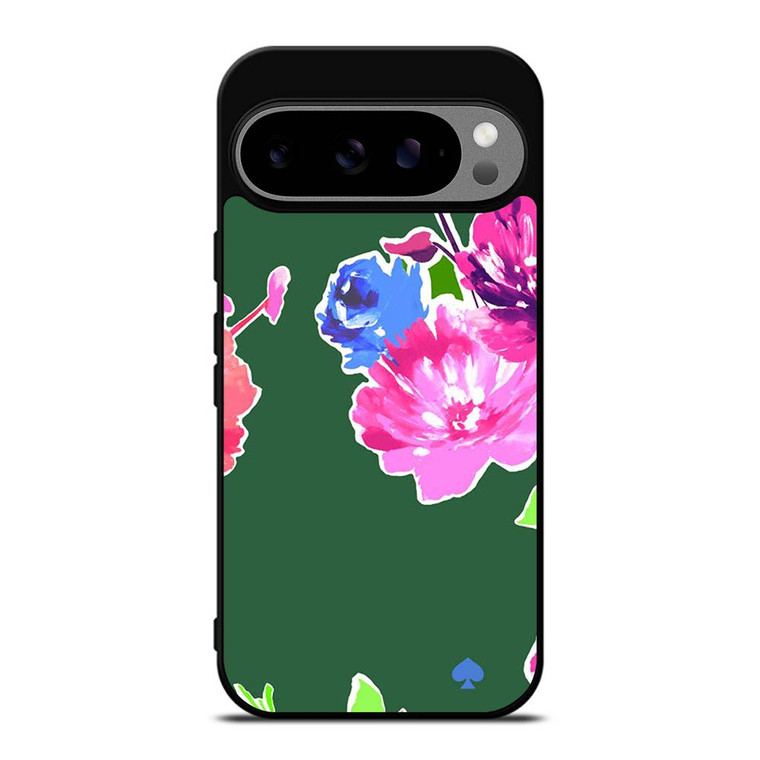 KATE SPADE NEW YORK GREEN FLORAL Google Pixel 9 Pro XL Case Cover