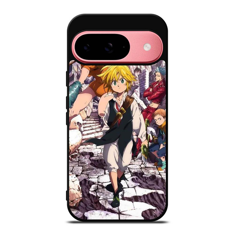7 DEADLY SINS MELIODAS AND FRIEND Google Pixel 9 Case Cover