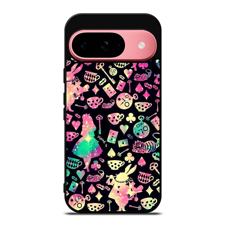 ALICE IN WONDERLAND COLLAGE Google Pixel 9 Case Cover