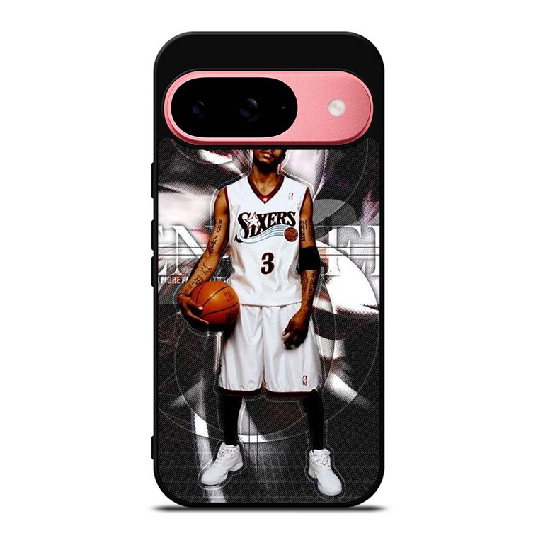 ALLEN IVERSON 3 SIXERS NBA Google Pixel 9 Case Cover ALLEN IVERSON 3 SIXERS NBA Google Pixel 9 Case Cover