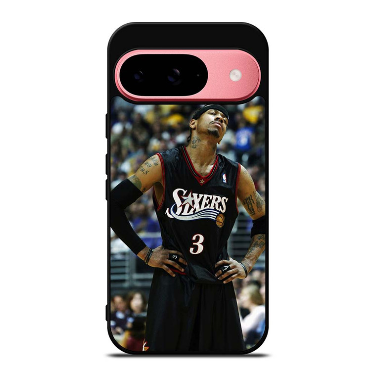 ALLEN IVERSON SIXERS NBA Google Pixel 9 Case Cover ALLEN IVERSON SIXERS NBA Google Pixel 9 Case Cover