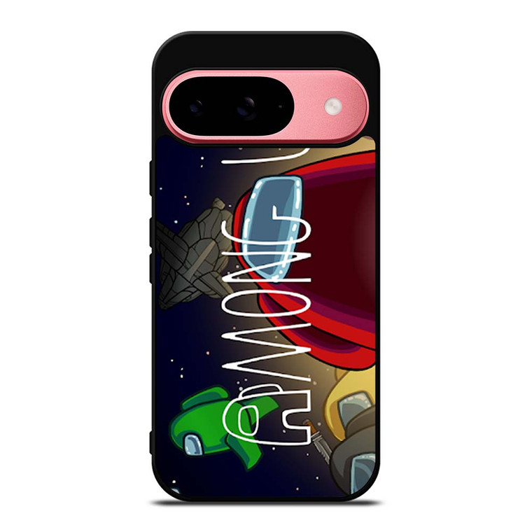 AMONG US GAME LOGO Google Pixel 9 Case Cover AMONG US GAME LOGO Google Pixel 9 Case Cover