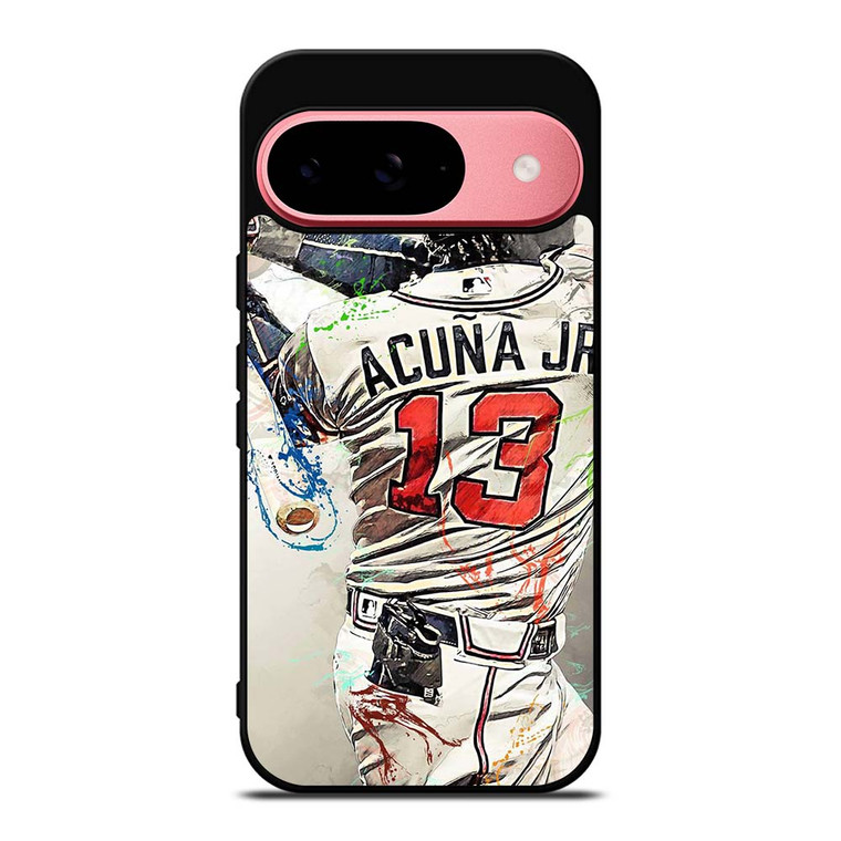 ATLANTA BRAVES ACUNA JR 13 BASEBALL Google Pixel 9 Case Cover