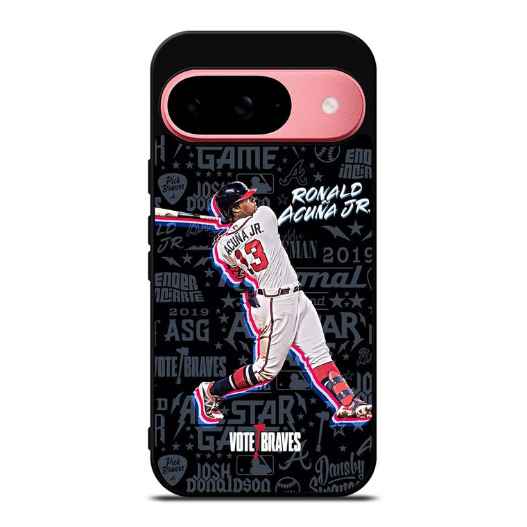 ATLANTA BRAVES ACUNA SHOOT WALL Google Pixel 9 Case Cover ATLANTA BRAVES ACUNA SHOOT WALL Google Pixel 9 Case Cover