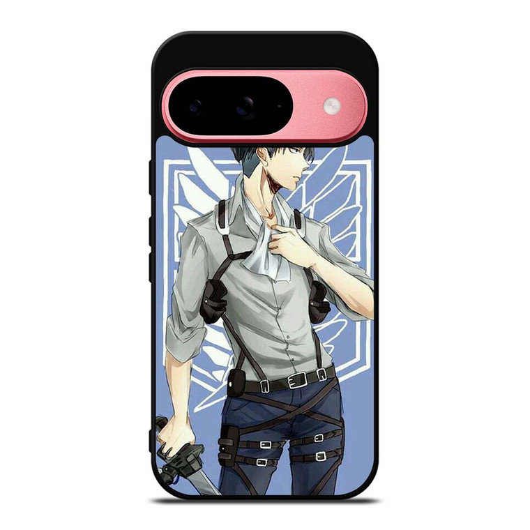 ATTACK ON TITAN ANIME LEVI Google Pixel 9 Case Cover