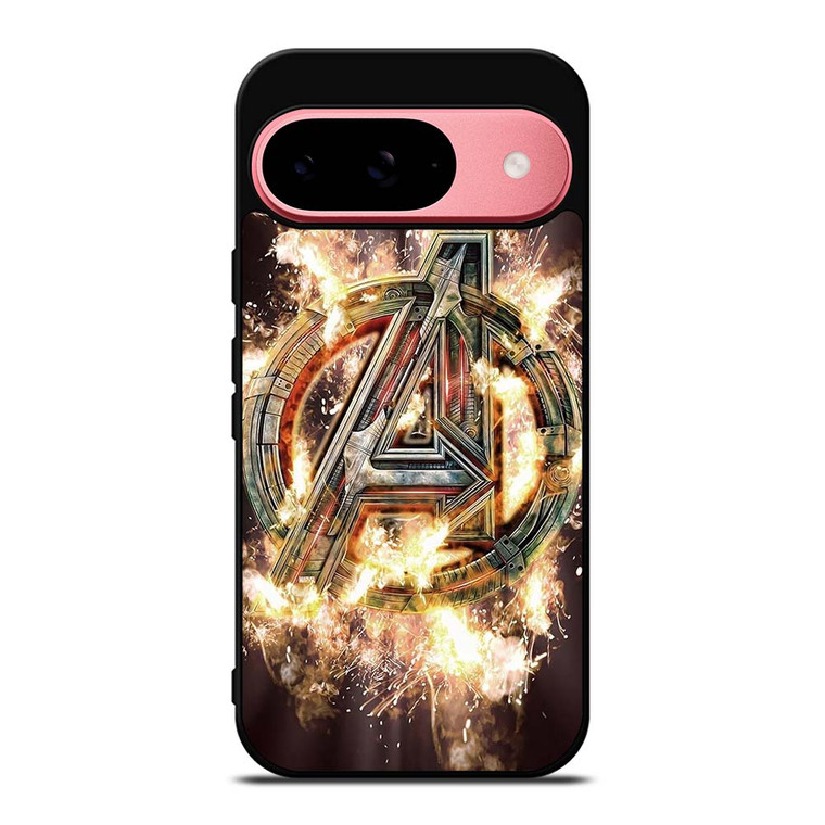 AVENGERS FIRE LOGO Google Pixel 9 Case Cover