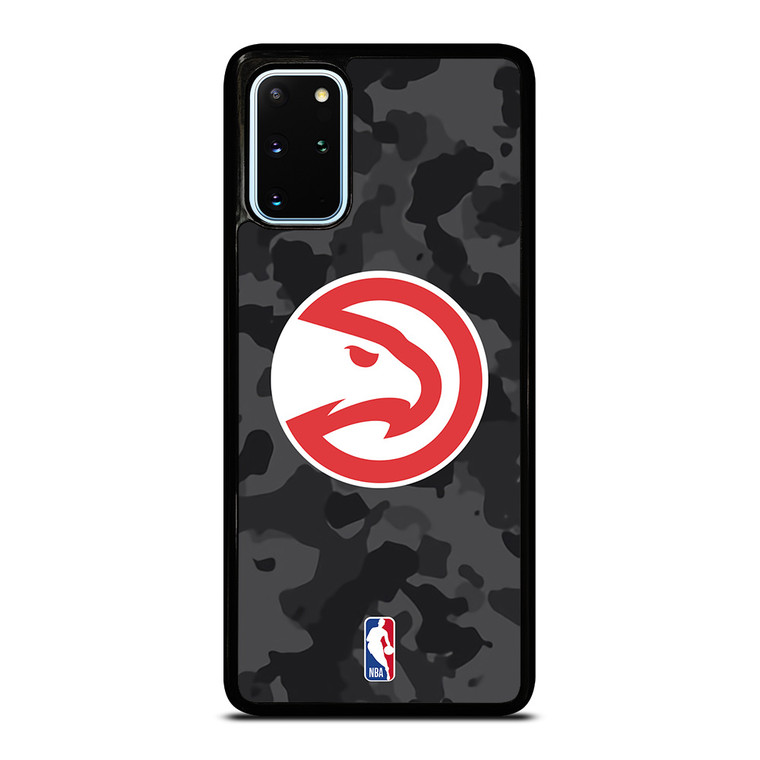 ATLANTA HAWKS BLACK CAMO Samsung Galaxy S20 Plus Case Cover