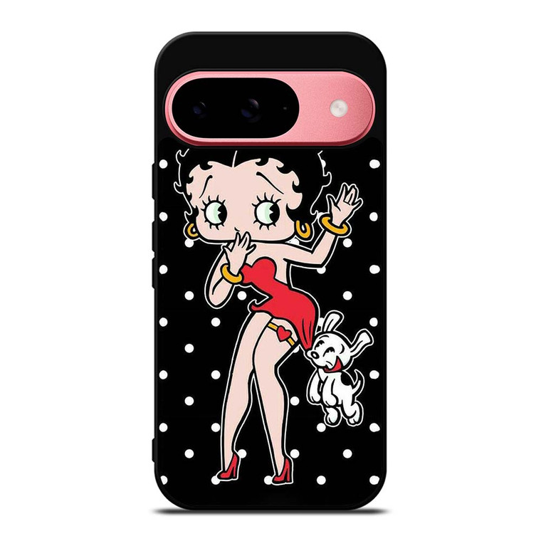 BETTY BOOP POLKA DOT CARTOON  Google Pixel 9 Case Cover BETTY BOOP POLKA DOT CARTOON  Google Pixel 9 Case Cover