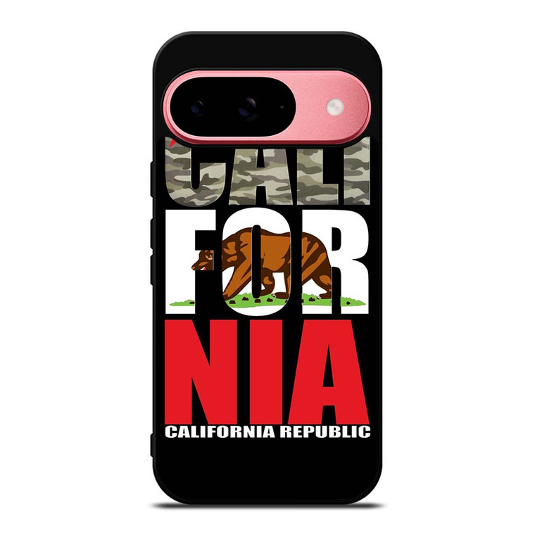 CALIFORNIA REPUBLIC CAMO SYMBOL Google Pixel 9 Case Cover
