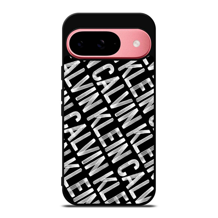 CALVIN KLEIN LOGO PATTERN Google Pixel 9 Case Cover