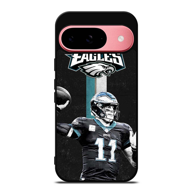 CARSON 11 WENTZ PHILADELPHIA EAGLES Google Pixel 9 Case Cover CARSON 11 WENTZ PHILADELPHIA EAGLES Google Pixel 9 Case Cover