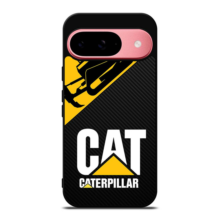 CATERPILLAR CAT BULLDOZER CARBON Google Pixel 9 Case Cover CATERPILLAR CAT BULLDOZER CARBON Google Pixel 9 Case Cover
