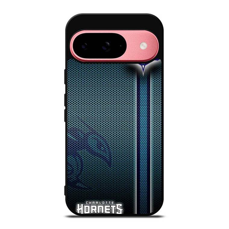 CHARLOTTE HORNETS METAL LOGO Google Pixel 9 Case Cover
