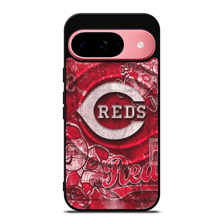 CINCINNATI REDS BASEBALL LOGO Google Pixel 9 Case Cover