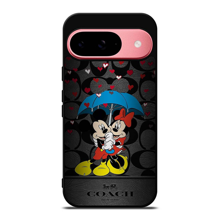 COACH NEW YORK MICKEY MINNIE MOUSE UMBRELLA Google Pixel 9 Case Cover
