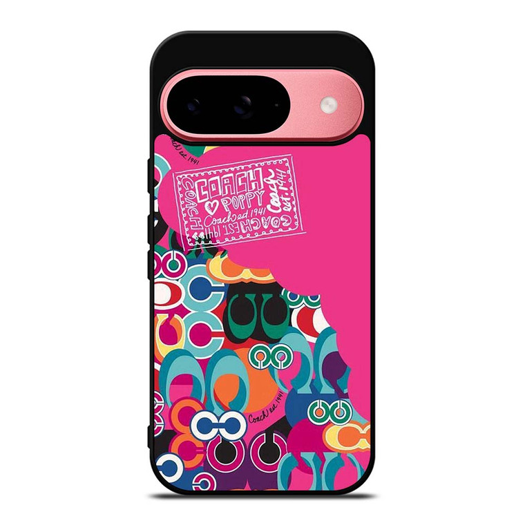 COACH NEW YORK POPPY COLOR FULL Google Pixel 9 Case Cover