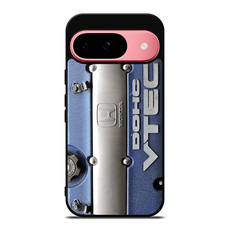 DOHC VTEC HONDA ENGINE BLUE Google Pixel 9 Case Cover