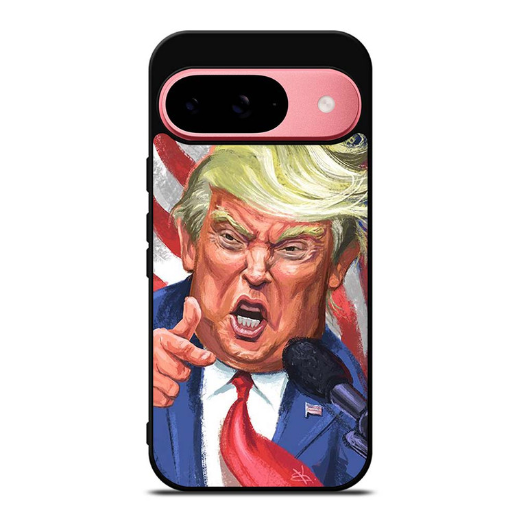 DONALD TRUMP ART  Google Pixel 9 Case Cover