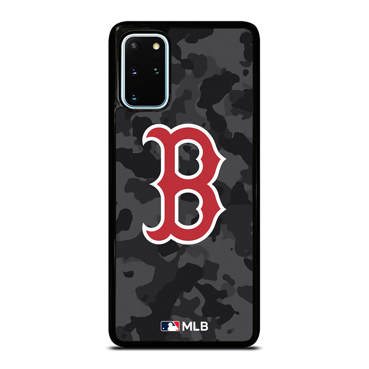 BOSTON RED SOX BASEBALL BLACK CAMO Samsung Galaxy S20 Plus Case Cover