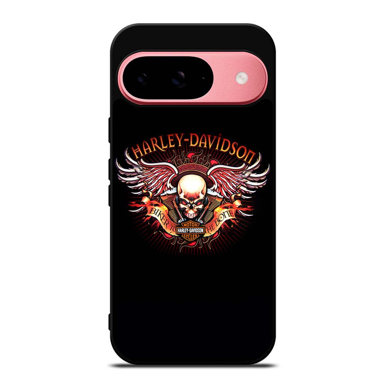 HARLEY DAVIDSON WING SKULL LOGO Google Pixel 9 Case Cover
