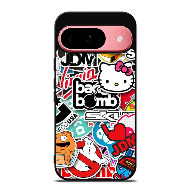 JDM STICKER BOMB  Google Pixel 9 Case Cover