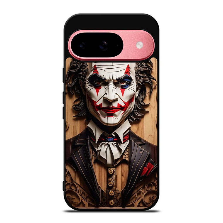 JOKER FACE WOOD Google Pixel 9 Case Cover