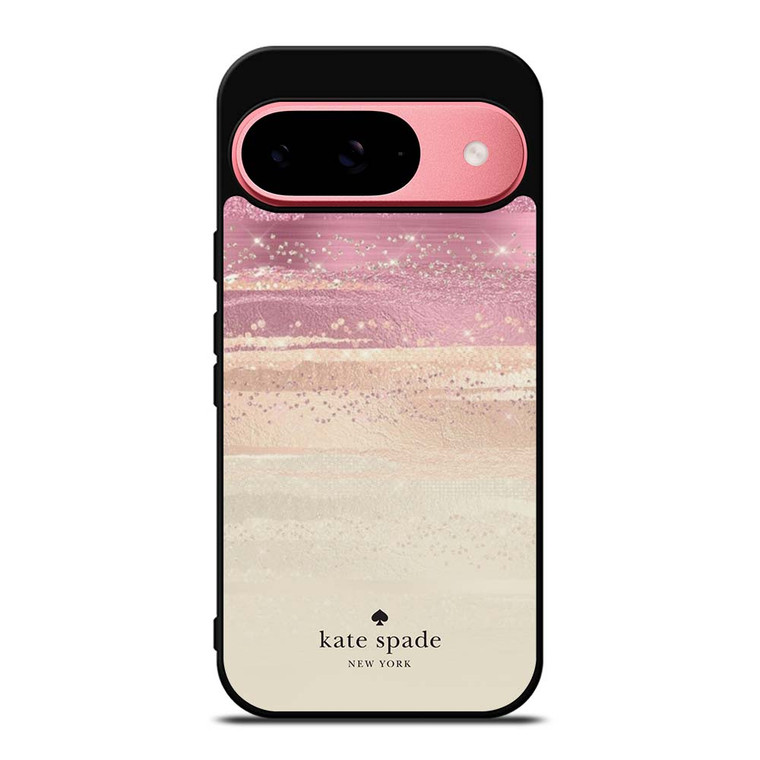 KATE SPADE NEW YORK ROSE GOLD GLITTER Google Pixel 9 Case Cover