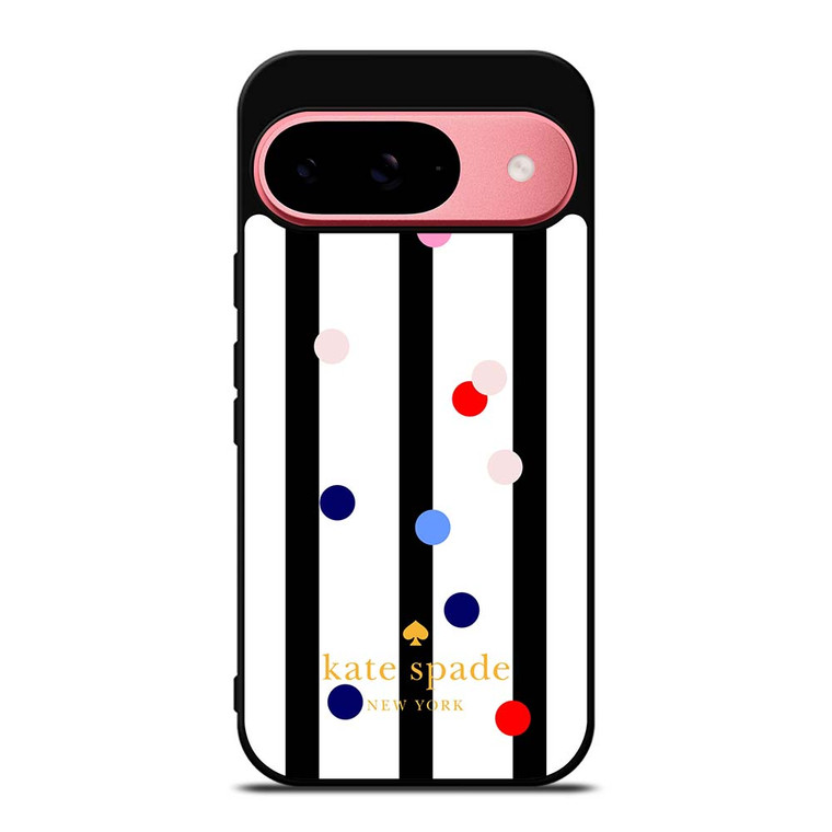 KATE SPADE STRIPE POLKADOTS Google Pixel 9 Case Cover